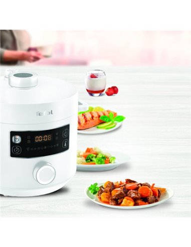Aparat de gătit multifuncțional Tefal CY754130, Alb
