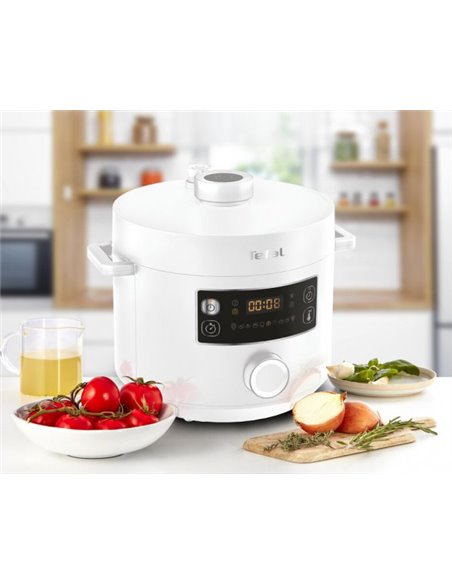 Aparat de gătit multifuncțional Tefal CY754130, Alb