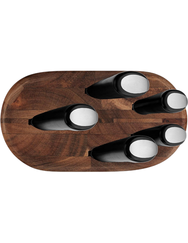 Set de Cuțite Tefal K267S556, Negru / Inox