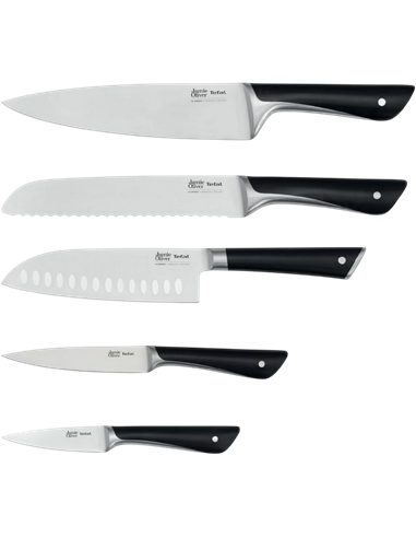 Set de Cuțite Tefal K267S556, Negru / Inox