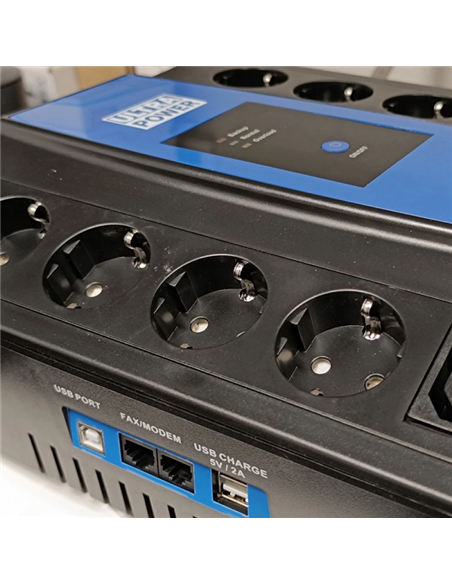 Sursă de alimentare neîntreruptibilă Ultra Power U-650, 650VA, Turn Sursă de alimentare neîntreruptibilă Ultra Power U-650, 650VA, Turn