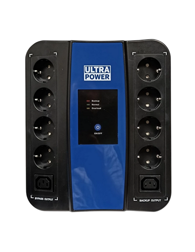 Sursă de alimentare neîntreruptibilă Ultra Power U-650, 650VA, Turn