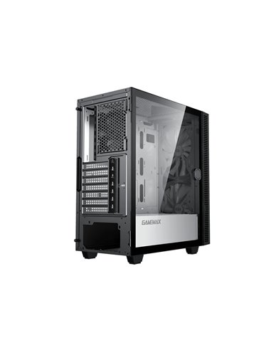 Компьютерный корпус Gamemax Aero, Midi-Tower, Без блока питания, Чёрный