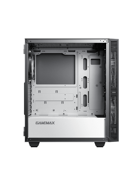 Компьютерный корпус Gamemax Aero, Midi-Tower, Без блока питания, Чёрный