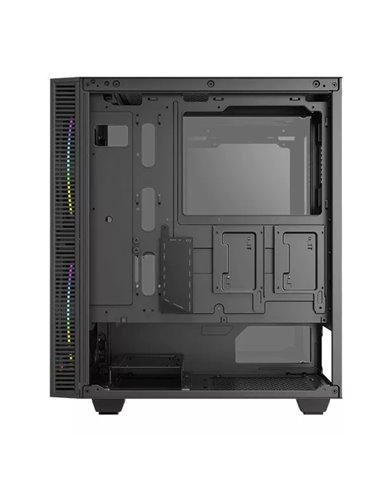 Carcasă PC Gamemax Aero, Midi-Tower, Fără PSU, Negru