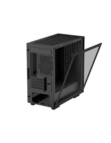 Carcasă PC Deepcool CH370, Mini-Tower, Fără PSU, Negru