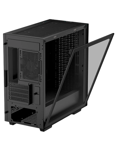 Carcasă PC Deepcool CH370, Mini-Tower, Fără PSU, Negru