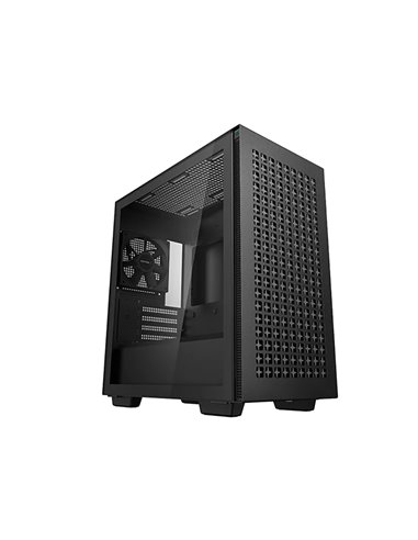 Carcasă PC Deepcool CH370, Mini-Tower, Fără PSU, Negru