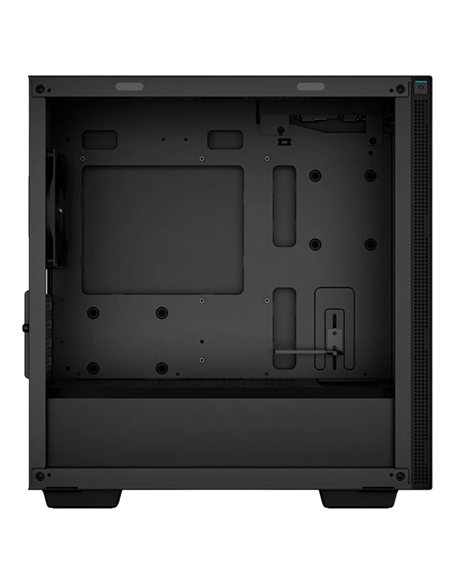 Carcasă PC Deepcool CH370, Mini-Tower, Fără PSU, Negru