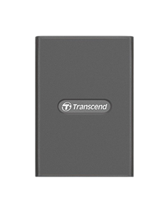 Cititor de carduri Transcend TS-RDE2, USB Type-C, USB Type-A, Gri