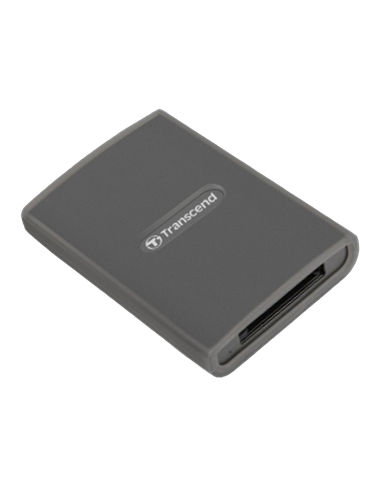 Кардридер Transcend TS-RDE2, USB Type-C, USB Type-A, Серый