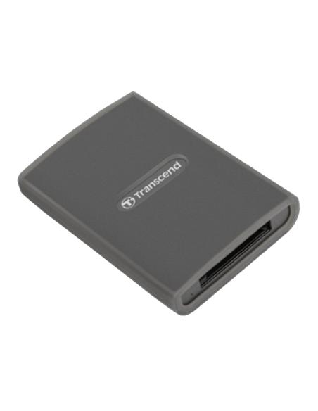 Cititor de carduri Transcend TS-RDE2, USB Type-C, USB Type-A, Gri