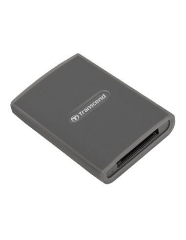 Кардридер Transcend TS-RDE2, USB Type-C, USB Type-A, Серый