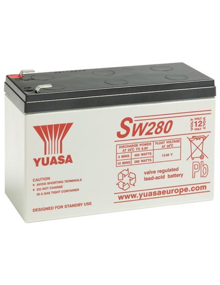 Источник бесперебойного питания Yuasa SW280, 12В 9
