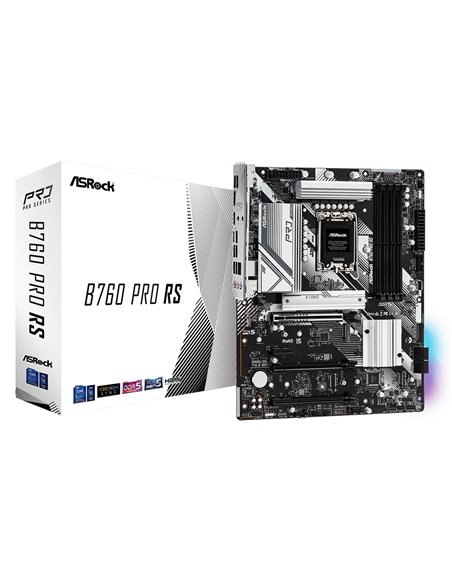 Материнская плата ASRock B760 PRO RS, LGA1700, Intel B760, ATX
