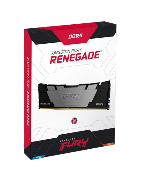Оперативная память Kingston FURY Renegade, DDR4 SDRAM, 3600 МГц, 64Гб, KF436C18RB2K2/64
