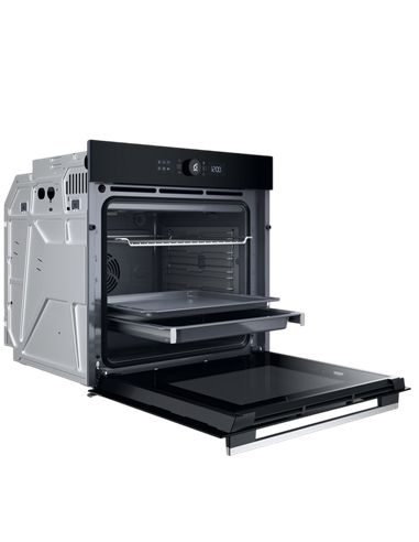 Электрический духовой шкаф Whirlpool WOI5S8CM1SXA, Чёрный | Нержавеющая сталь