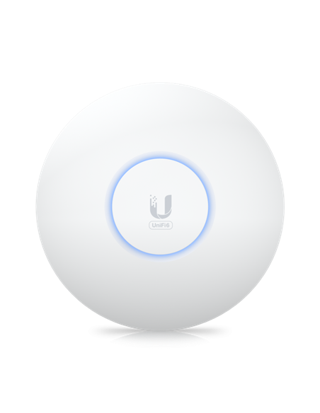 Беспроводная точка доступа Ubiquiti U6+, 574 Мбит/с, 2402 Мбит/с, Белый