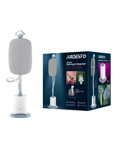 Aparat de călcat cu aburi staționar Ardesto IR-S18B, Alb