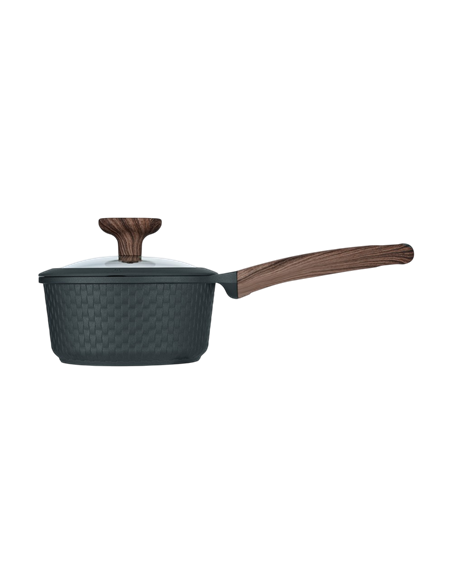 Căuș RESTO 93900, 1,3L, 16cm, Negru