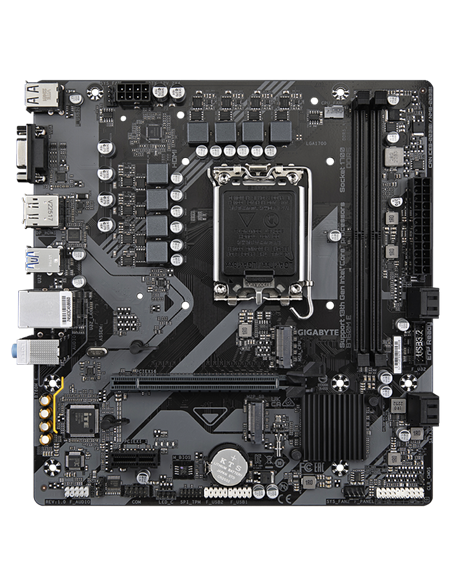 Материнская плата Gigabyte B760M E, LGA1700, Intel B760, Micro-ATX