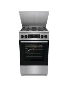 Комбинированная плита Gorenje GKS5C71XF, Нержавеющая сталь