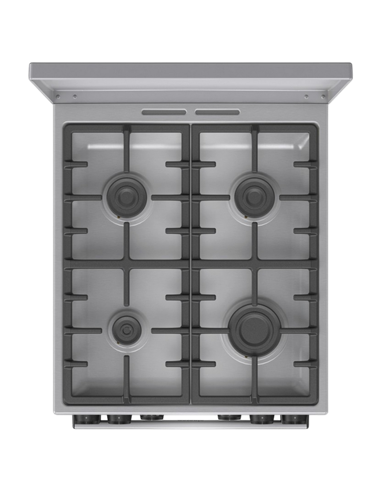 Комбинированная плита Gorenje GKS5C71XF, Нержавеющая сталь