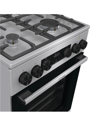 Aragaz Mixt Gorenje GKS5C71XF, Oțel inoxidabil
