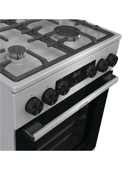 Aragaz Mixt Gorenje GKS5C71XF, Oțel inoxidabil