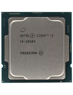Процессор Intel Core i3-10105, Intel UHD 630, Без кулера | Tray