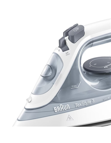 Утюг BRAUN Tex Style 3, 2400Вт, Серый
