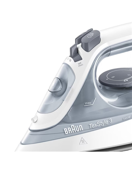 Утюг BRAUN Tex Style 3, 2400Вт, Серый Утюг BRAUN Tex Style 3, 2400Вт, Серый
