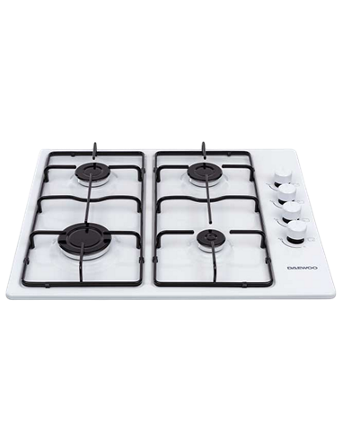 Plită pe gaz Daewoo BH6GKR40WNL, Alb