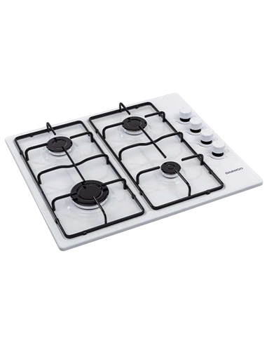 Plită pe gaz Daewoo BH6GKR40WNL, Alb