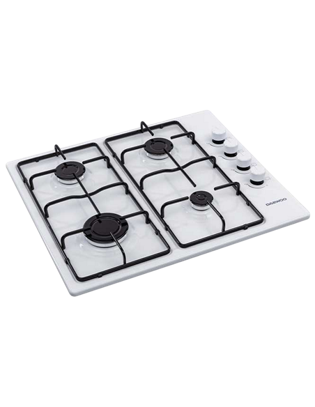 Plită pe gaz Daewoo BH6GKR40WNL, Alb