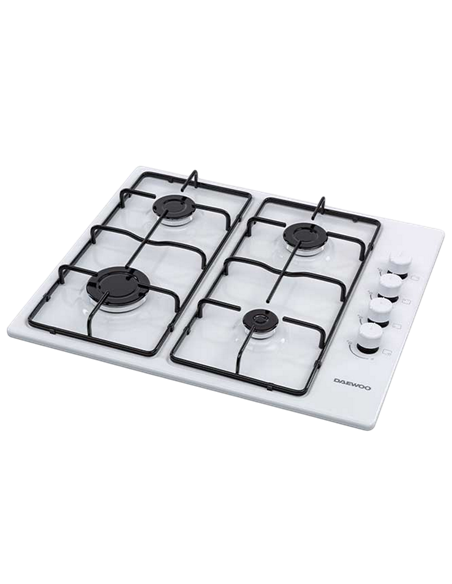 Plită pe gaz Daewoo BH6GKR40WNL, Alb