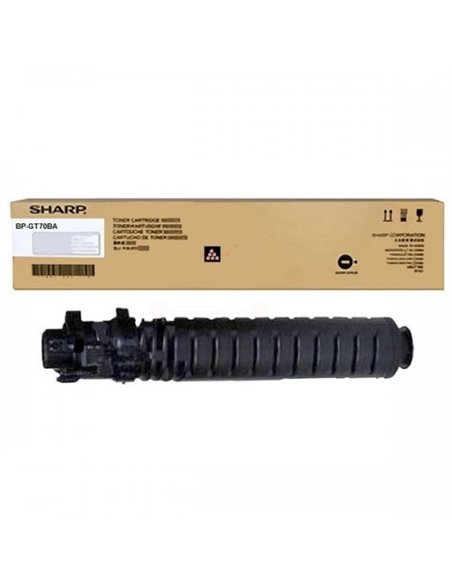 Тонер Sharp BP-GT70BA, Черный