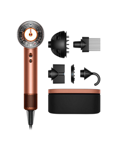 Uscător de păr Dyson Supersonic Nural HD16, 1600W, Amber Silk | Pink Champagne