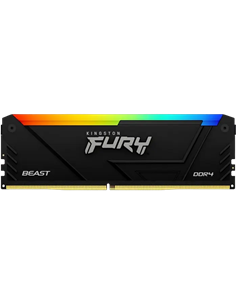 Оперативная память Kingston FURY Beast RGB, DDR4 SDRAM, 3200 МГц, 16Гб, KF432C16BB12A/16 2
