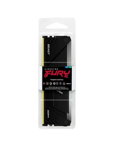 Memorie RAM Kingston FURY Beast RGB, DDR4 SDRAM, 3200 MHz, 16GB, KF432C16BB12A/16