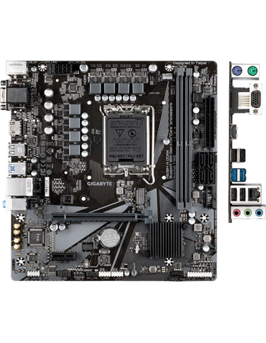 Материнская плата Gigabyte H610M H, LGA1700, Intel H610, Micro-ATX