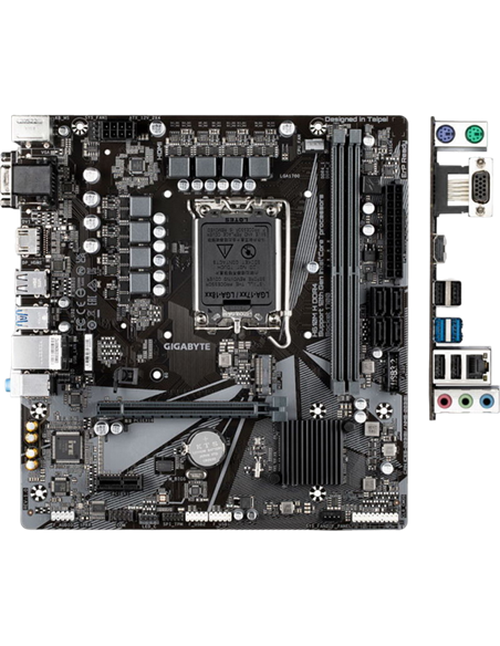 Placă de bază Gigabyte H610M H, LGA1700, Intel H610, Micro-ATX
