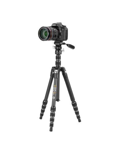 Штатив/Монопод Vanguard VEO3T 235CP, Видеоголовка, Чёрный