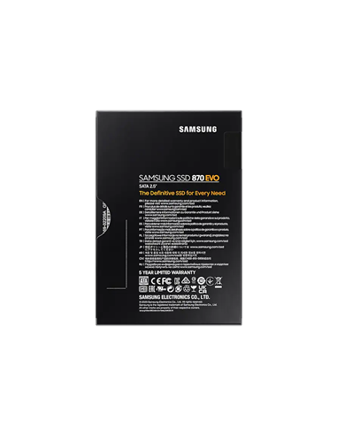 Накопитель SSD Samsung 870 EVO MZ-77E250, 250Гб, MZ-77E250B/KR