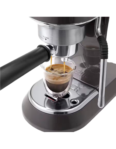 Cafetiera manuala DeLonghi EC885.GY, 1300W, Gri