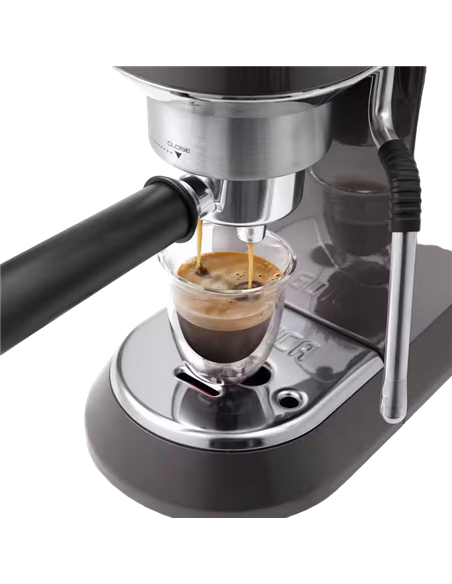 Кофеварка рожковая DeLonghi EC885.GY, 1300Вт, Серый