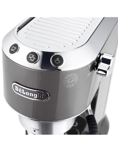 Cafetiera manuala DeLonghi EC885.GY, 1300W, Gri
