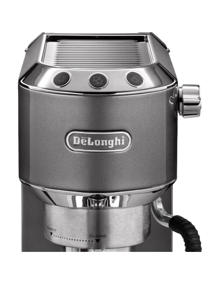 Кофеварка рожковая DeLonghi EC885.GY, 1300Вт, Серый