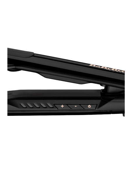 Placă de îndreptat părul BaByliss Straight & Curl Brilliance ST482E, Negru | Auriu