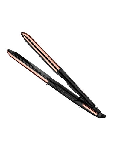 Placă de îndreptat părul BaByliss Straight & Curl Brilliance ST482E, Negru | Auriu